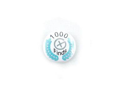 1000 Finds -  Achievement Button