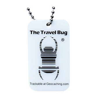 QR Travel Bug&reg; - Glow in the dark