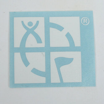 Groundspeak Logo sticker 4 x 4 cm (decal)