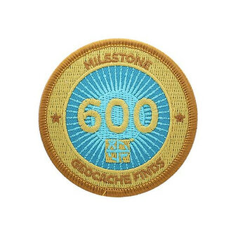 Milestone Badge - 600 Finds