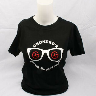 GeoNerd&#039;s dames T-Shirt XL