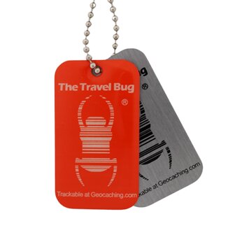 QR Travel Bug&reg; - Oranje