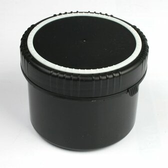 Curtec Packo container 0.65 liter, zwart