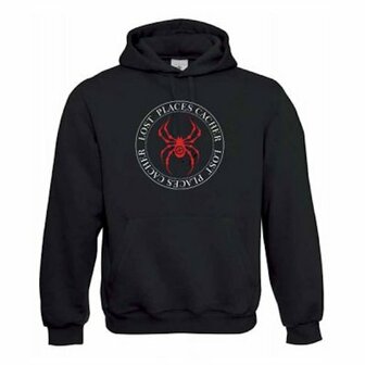 Hoody &quot;Lost Places&quot; - spin rood