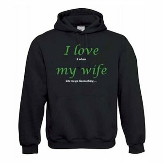 Hoody &quot;Love my wife&quot;