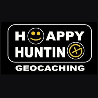 Hoody &quot;Happy Hunting&quot; geel