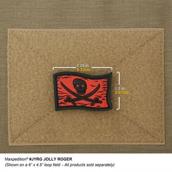 Maxpedition - Badge  Jolly Roger - Glow