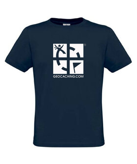 Groundspeak Logo, T-Shirt (blauw)
