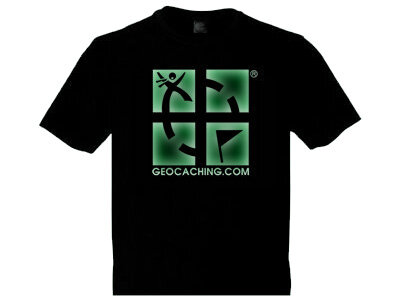 Groundspeak Logo, T-Shirt (fluoriserend)