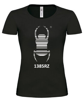 Travel Bug&reg; - Girlie Shirt (zwart)