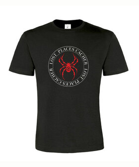 Lost Places Spider, T-Shirt (zwart/rood)