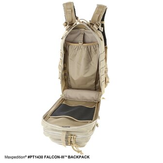 Maxpedition - Falcon III Backpack (zwart)