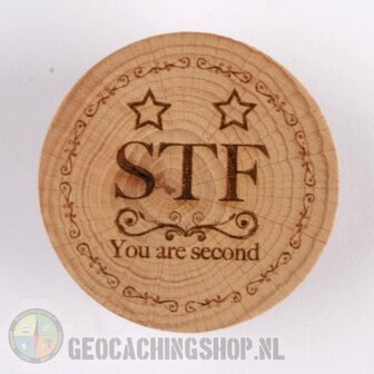 Wooden coins - FTF, STF, TTF set (3 stuks)