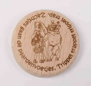 Pieten  Wooden coin