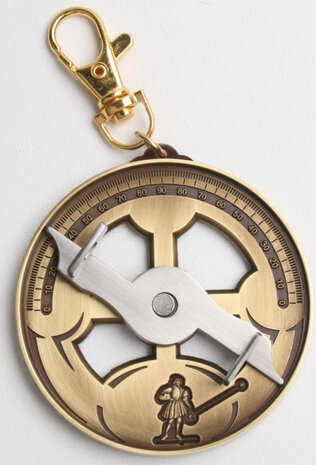 Mariners Astrolabe antiek goud