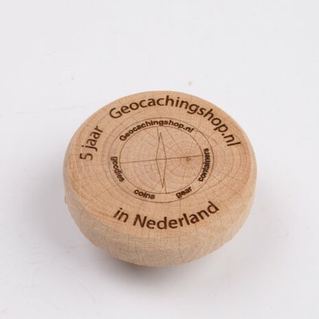 Dutch Wooden coin - eigen ontwerp
