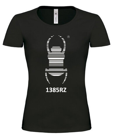 Travel Bug® - Girlie Shirt (zwart)