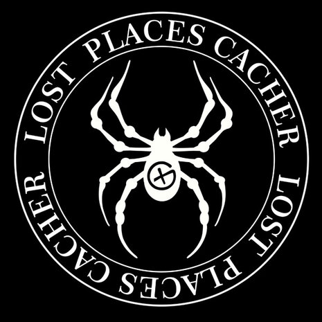 Lost Places Spider, T-Shirt (zwart/wit)
