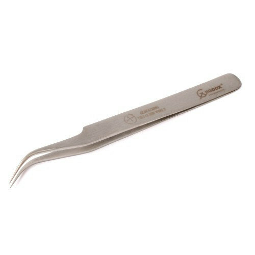 Pincet, gebogen 11,5 cm