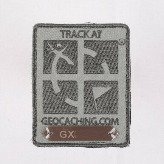 Trackable Patch Licht Grijs