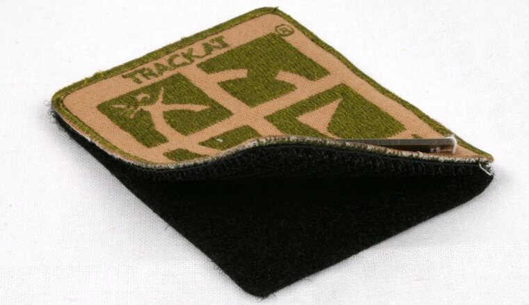 Trackable Patch Donker Grijs