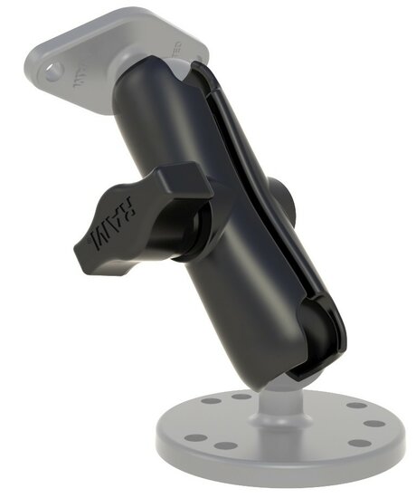 RAM dubbele socket arm vor 2.5 cm bal