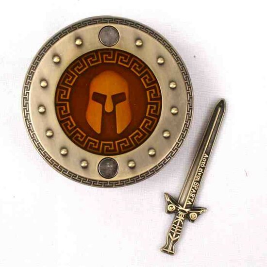 Spartan Geocoin - Leonidas RE