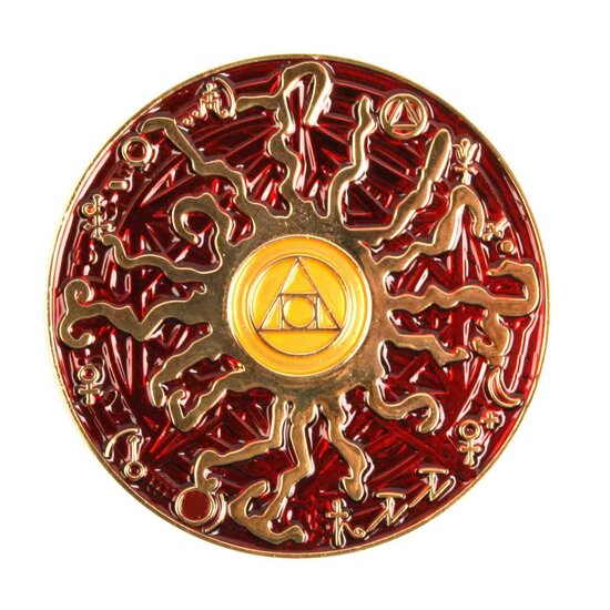 The Magician Geocoin - PG Rood - LE