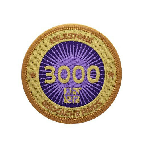 Milestone Badge - 3000 Finds