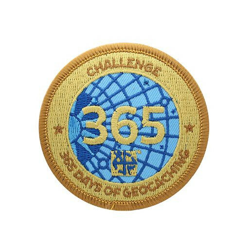 Challenge Badge - 365 Days of Geocaching