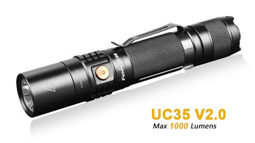 Fenix UC35 V2.0 oplaadbare zaklamp