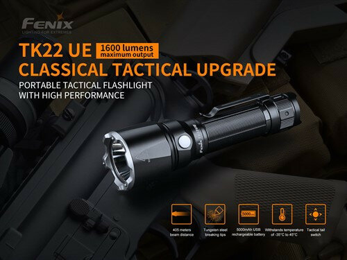 Fenix TK22 UE (1600 Lumen)