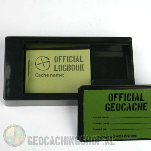 20 x Logboek Groen Geocaching, 35x50mm, 200 logs