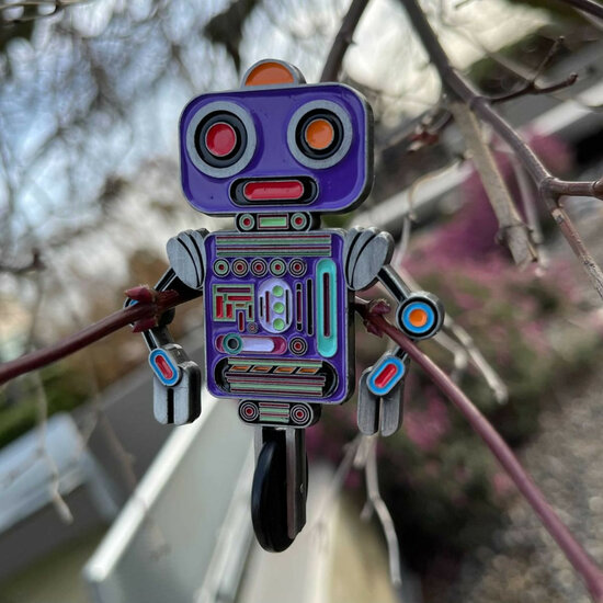 Unicycle Robot Geocoin