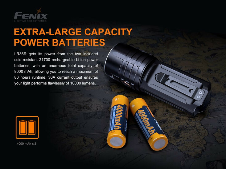 Fenix LR35R - 10000 Lumen