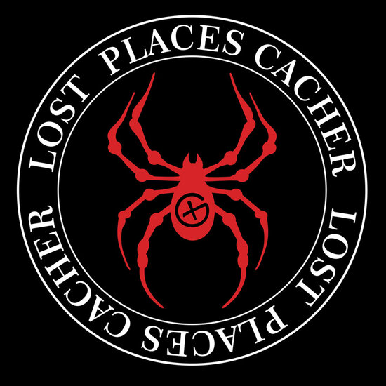 Lost Places Spider, T-Shirt (zwart/rood)