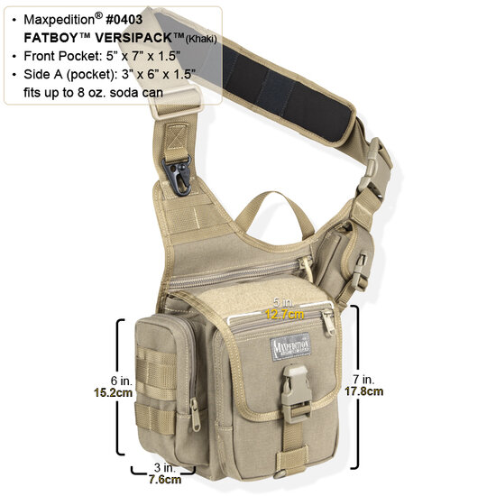 Maxpedition Fatboy Versipack - khaki