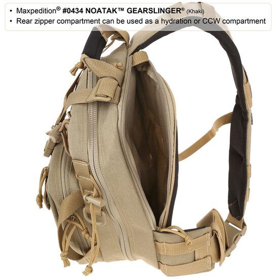 Maxpedition Noatak GearSlinger - zwart