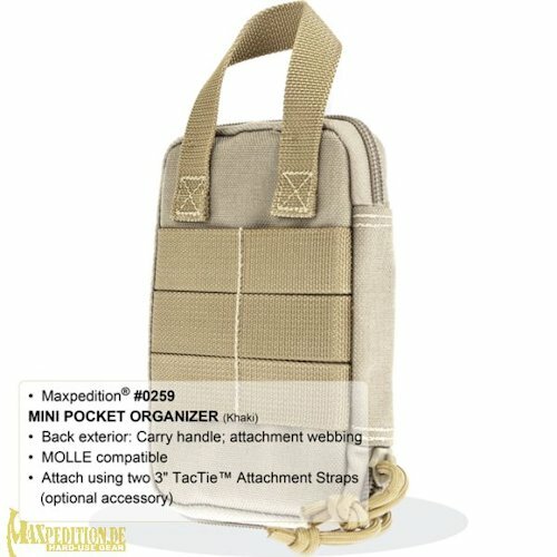 Maxpedition - Pocket organiser Mini - Wolfgrey