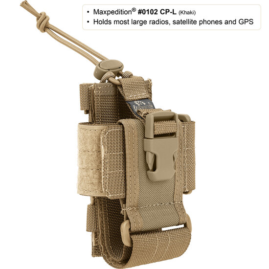 Maxpedition CP-L Radio Khaki