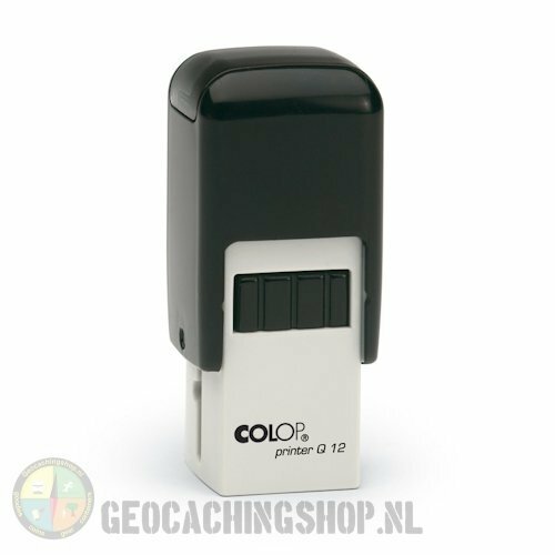 Log stempel - Printer - 12x12 mm - Eigen tekst/logo