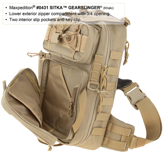 Maxpedition Sitka Gearslinger zwart