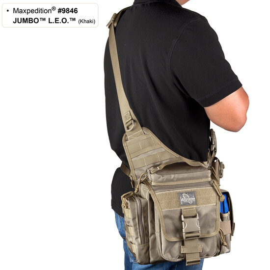 Maxpedition Jumbo Versipack L.E.O. - Groen