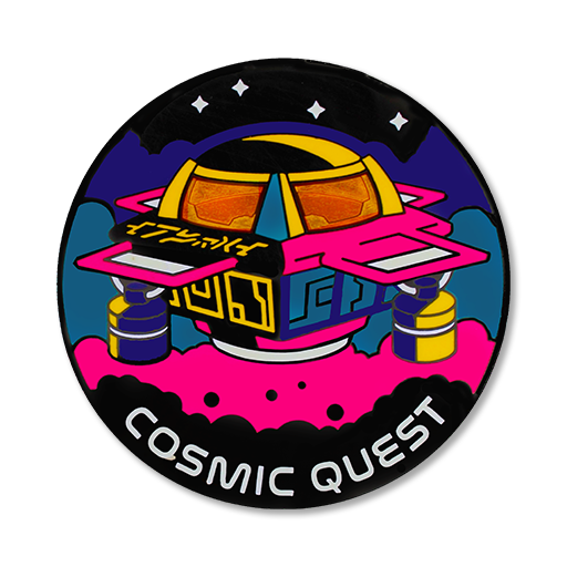 comic quest geocoin