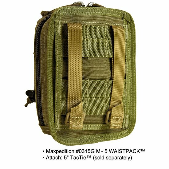 Maxpedition - M-5-Big Waistpack -black- outlet