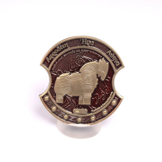 Troy Geocoin Antiek bronze