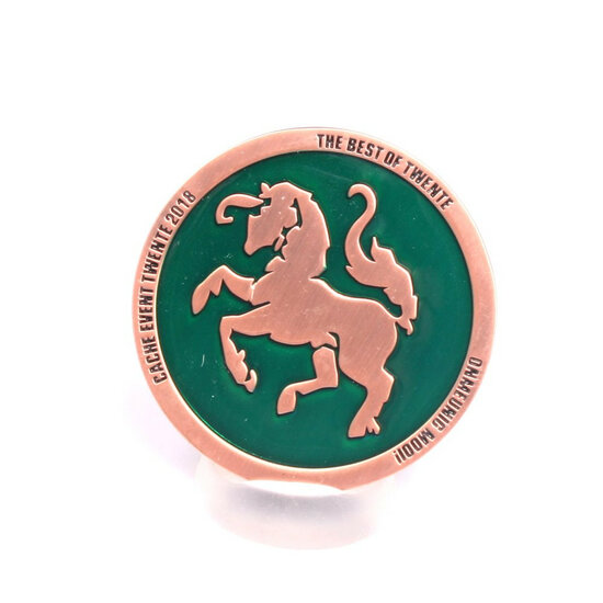 CET2018 - Geocoin Antiek Koper