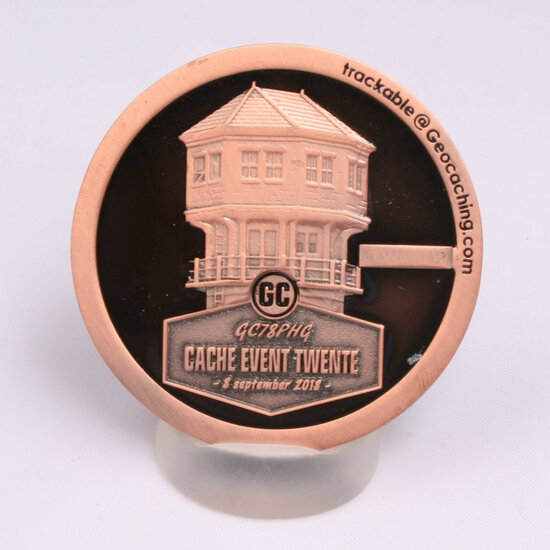 CET2018 - Geocoin Antiek Koper