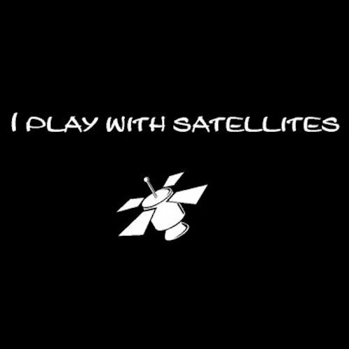 Hoody &quot;I play with satelites&quot;