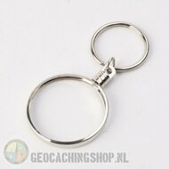 Coin ring Zilver 38mm